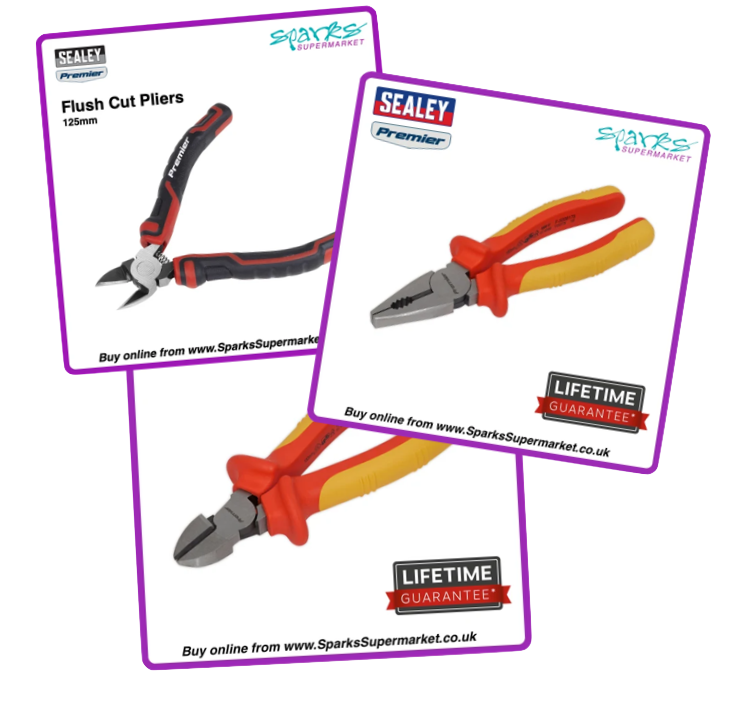 Pliers & Cutters 3-Piece Bundle