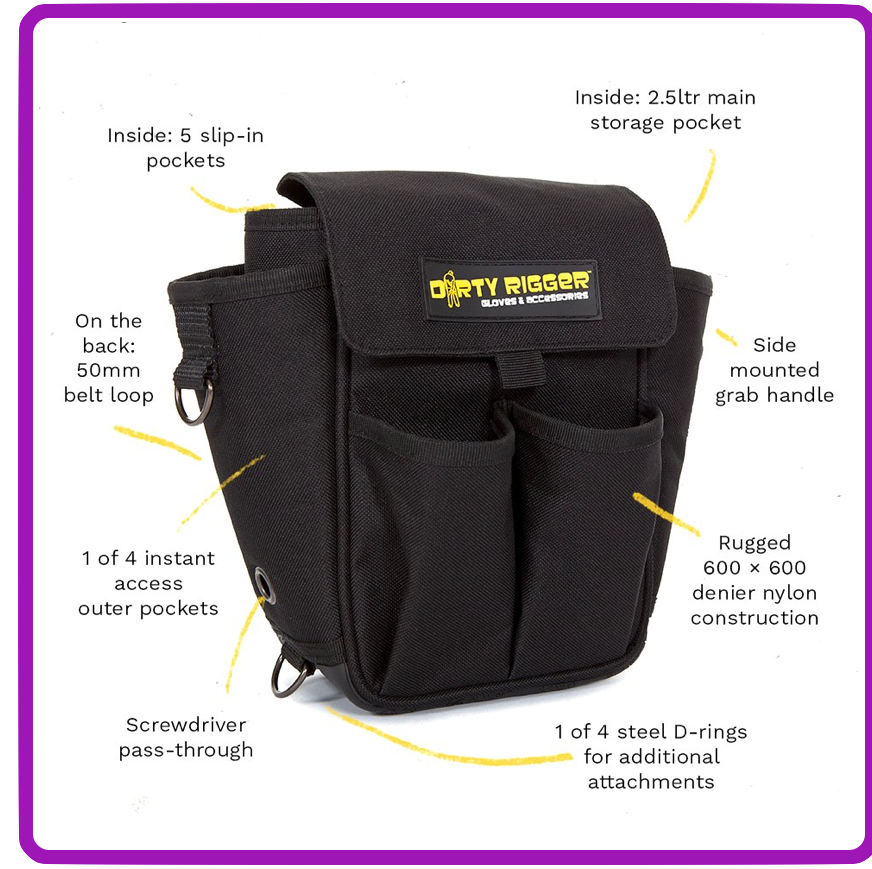 Dirty Rigger Tech Pouch 2.0