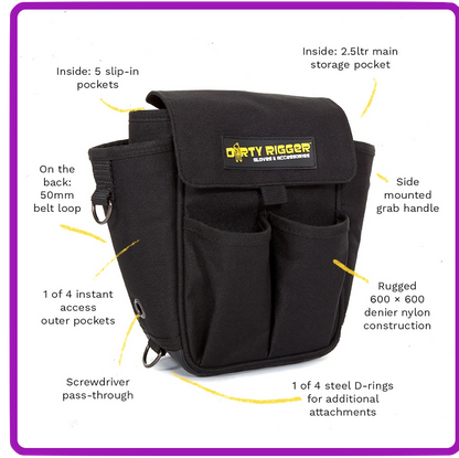 Dirty Rigger Tech Pouch 2.0