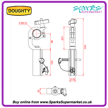 Trigger TV Clamp