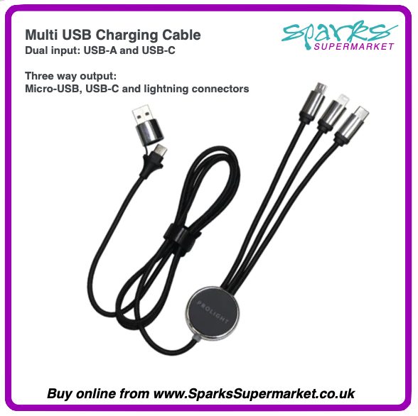 Multi USB Charge Cable