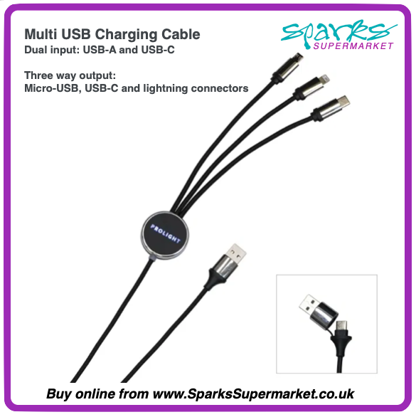 Multi USB Charge Cable