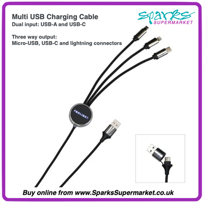 Multi USB Charge Cable