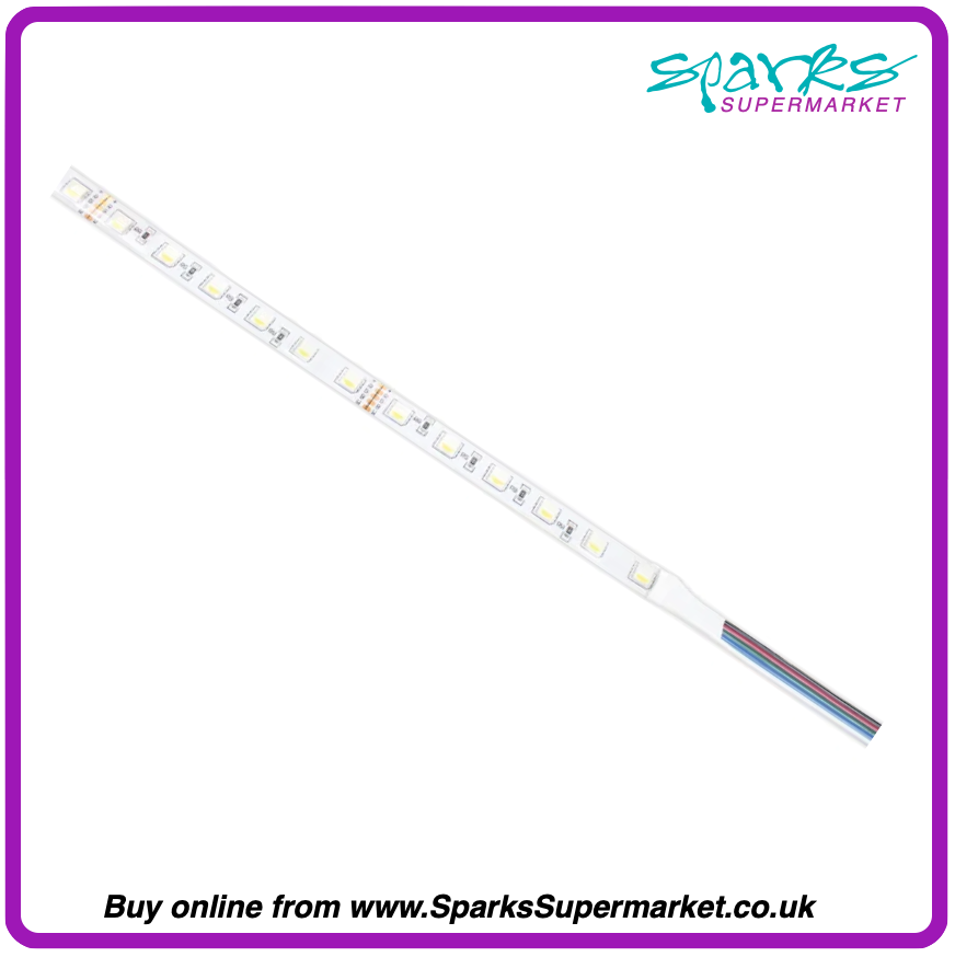 5M RGB+CW LED TAPE WITH POWER SUPPLY AND DMX DRIVER