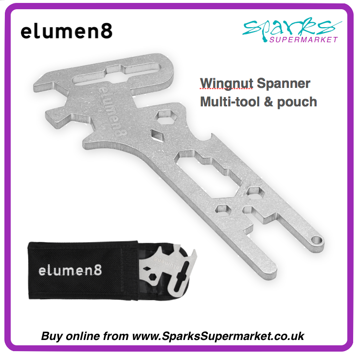 Wing-nut spanner multi-tool