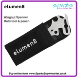 Wing-nut spanner omega clamp multi-tool