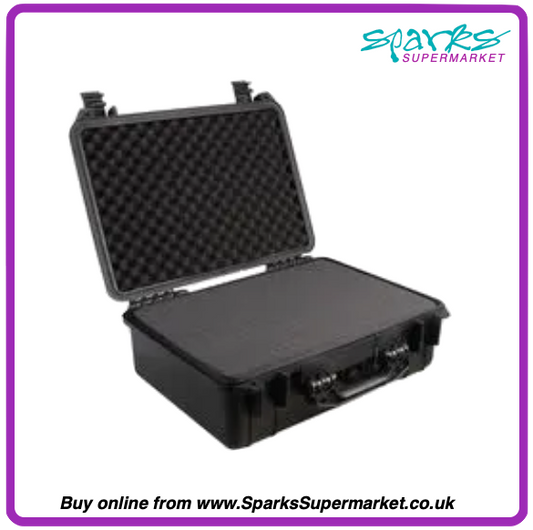 Tough Case - Black - 360 x 465 x 180mm - Water Resistant