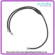 Y CORD SPLITTER 2 WAY BARE ENDS 2.5MM 3 CORE