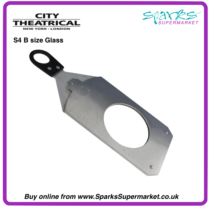 S4 86mm "B" SIZE GLASS GOBO HOLDER - GOBO SLOT - 2173*