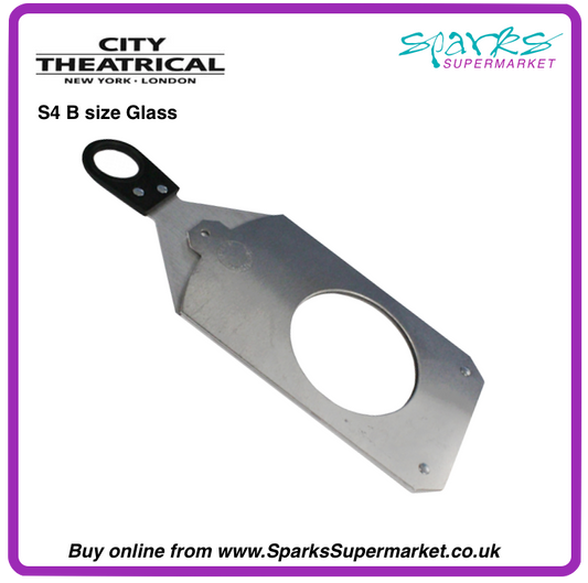 S4 82mm “B" SIZE GLASS GOBO HOLDER - GOBO SLOT - 2170*