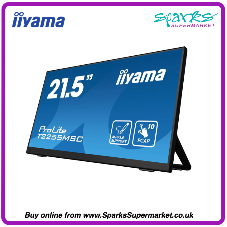 iiyama ProLite T2255MSC-B1 21.5" Full HD Multi-Touch Monitor