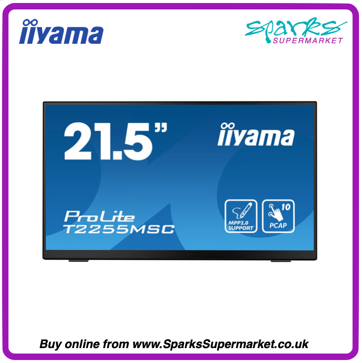 iiyama ProLite T2255MSC-B1 21.5" Full HD Multi-Touch Monitor