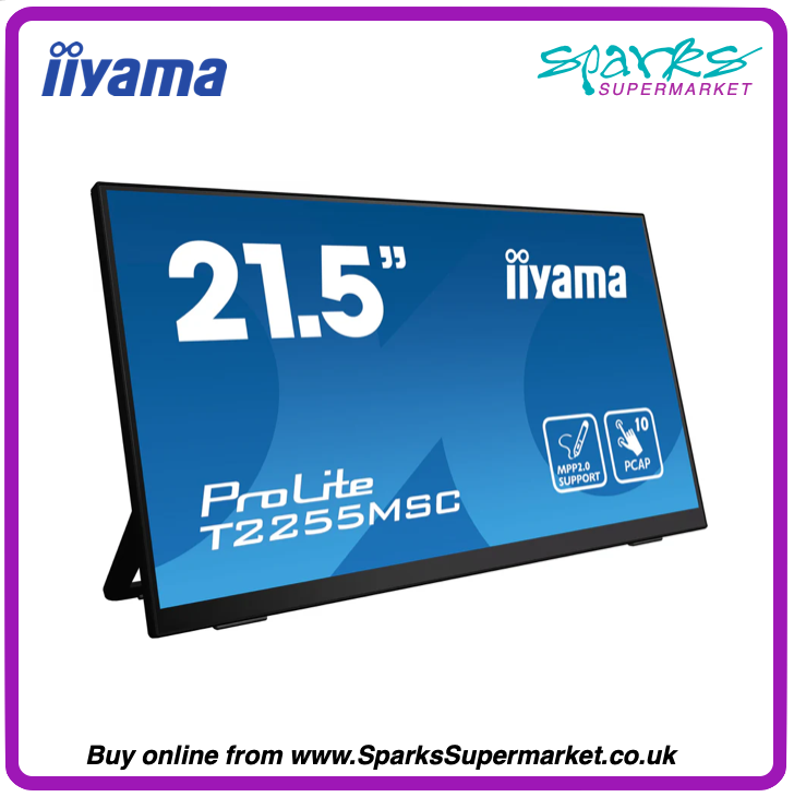 iiyama ProLite T2255MSC-B1 21.5" Full HD Multi-Touch Monitor