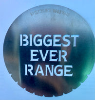 ROSCO STEEL GOBO "BIGGEST EVER RANGE" (USED)