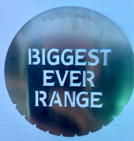 ROSCO STEEL GOBO "BIGGEST EVER RANGE" (USED)