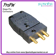 20A STAGE PIN MALE - PRO PIN