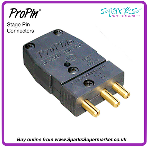 20A STAGE PIN MALE - PRO PIN