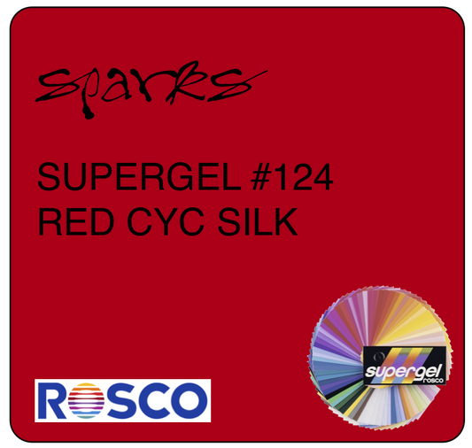 Supergel #124 Red Cyc Silk