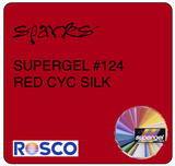 SUPERGEL #124 RED CYC SILK