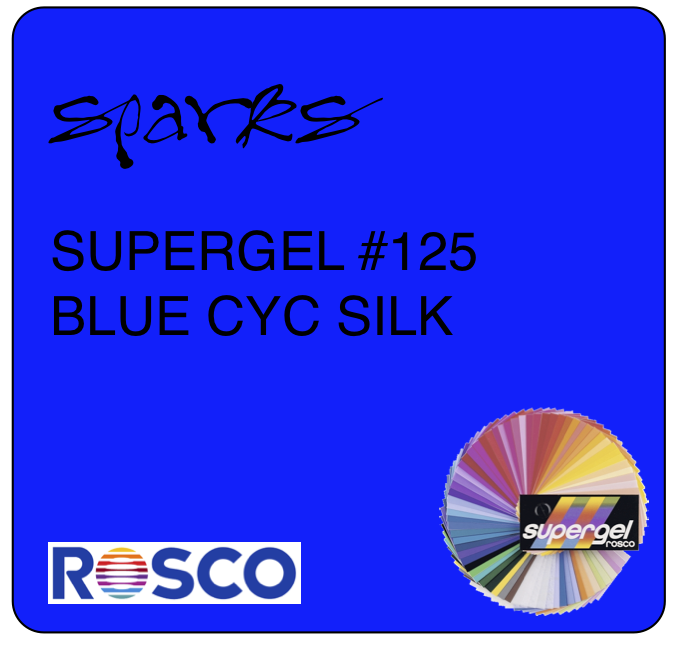 Supergel #125 Blue Cyc Silk