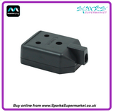 15A ROUND PIN TRAILING SOCKET