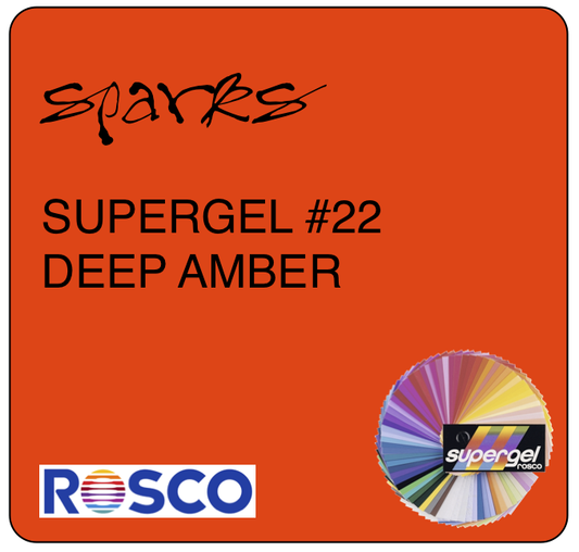 Supergel #22 Deep Amber