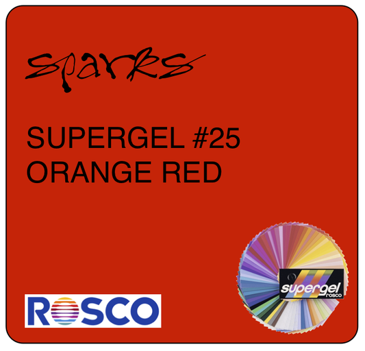 Supergel #25 Orange Red