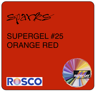 SUPERGEL #25 ORANGE RED