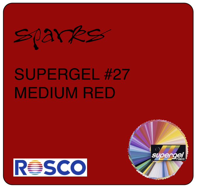 Supergel #27 Medium Red