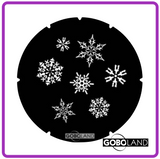 GOBOLAND STEEL GOBO 2 140 011 860      7 flakes of snow