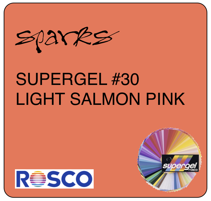 Supergel #30 Light Salmon Pink