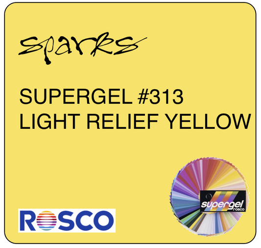 Supergel #313 Light Relief Yellow