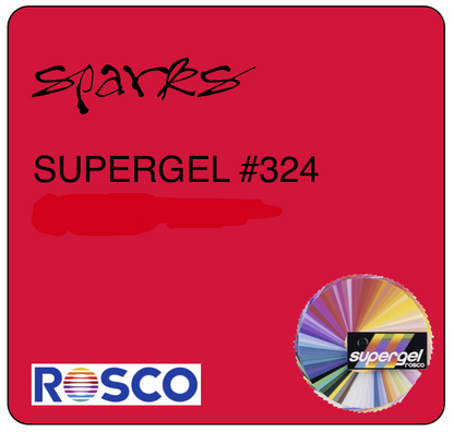 Supergel #324 Cherry Red