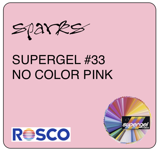 Supergel #33 No Color Pink