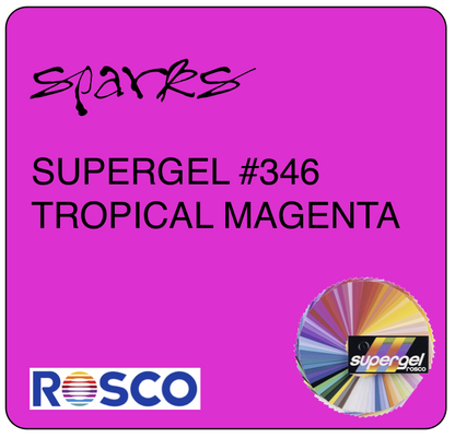 Supergel #346 Tropical Magenta