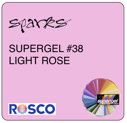 Supergel #38 Light Rose