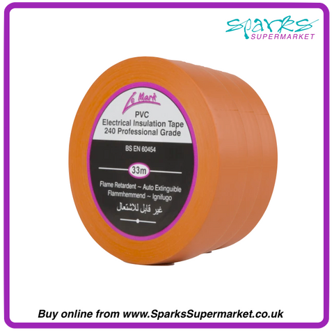 50MM X 33M PVC Electrical Insulation Tape, many colours available