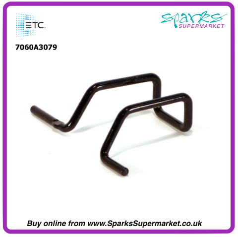 7060A3079 Clip, gel retainer with 90° bend