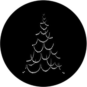 ROSCO STEEL GOBO 73632	Christmas Tree B