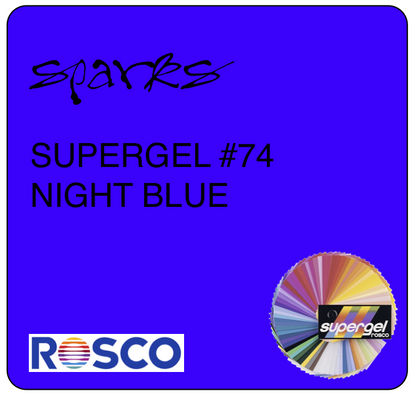 Supergel #74 Night Blue