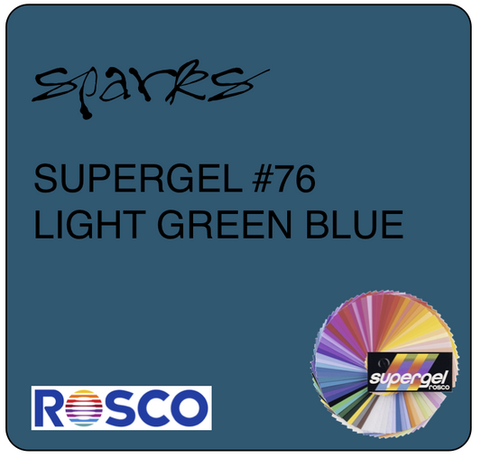 Supergel #76 Light Green Blue