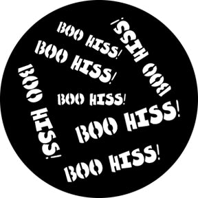 Rosco Gobo 76592	Panto Words 4 - Boo Hiss!