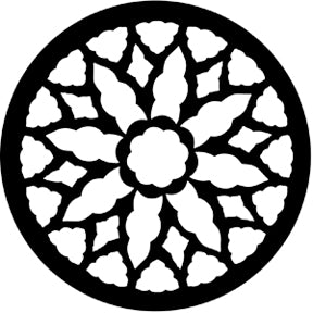 Rosco Gobo 77145	Rose Window 2