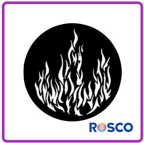 ROSCO STEEL GOBO 77175       	Flames 1