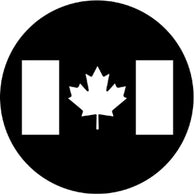 ROSCO STEEL GOBO 77210	Canadian Flag