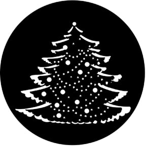 ROSCO STEEL GOBO 77227	Christmas Tree Complete