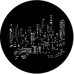 Rosco Gobo 77287	Nyc Skyline