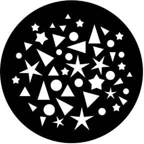 Rosco Gobo 77636	Shapes Breakup 1
