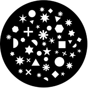 Rosco Gobo 77640	Shapes Breakup 2