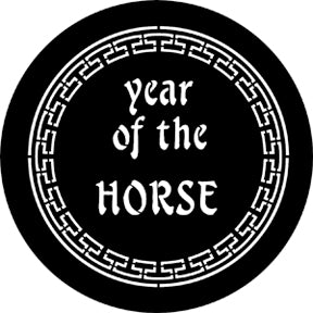 ROSCO STEEL GOBO 77652C Year Of The Horse